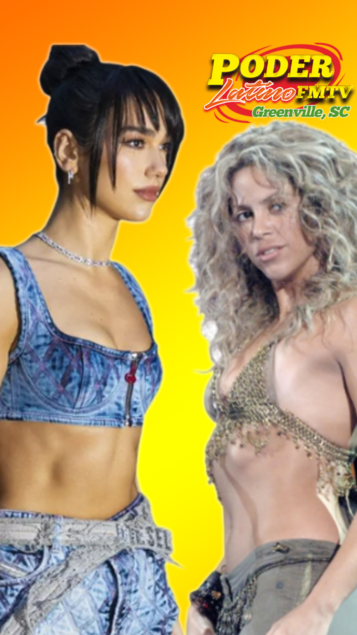 Shakira fan de Dua